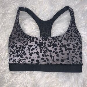 🔻Electric Rose - Splattered Sports Bra